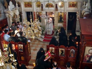 Την Παρασκευή του Πάσχα εκκλησιαστήκαμε στην Ι.Μ. Παντοκράτορος Αγρού (Αγίου Αθανασίου)